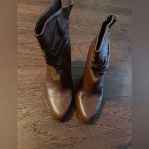 Brown Booties women’s size 6